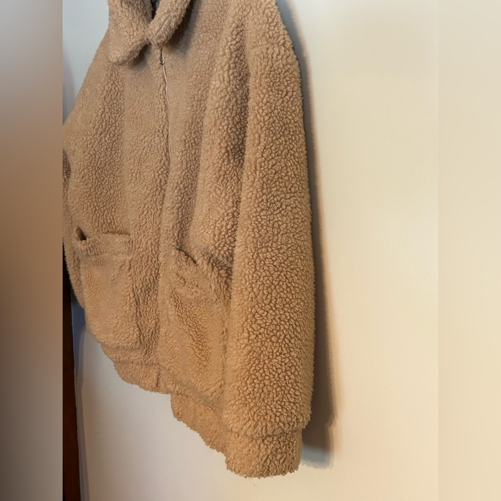 I.AM.GIA Pixie Teddy Caramel Sherpa Oversized Jacket - Fits up to Large - Picture 7 of 15